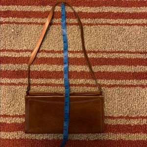 TUSK purse. Brown leather